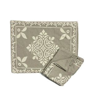 Lamont Home 2 Luxury Shams Taupe Tan Woven Pillowcases Cotton Blend Pair Bedding